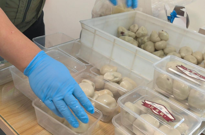 椴木沟村甜甜糯糯的江米糕