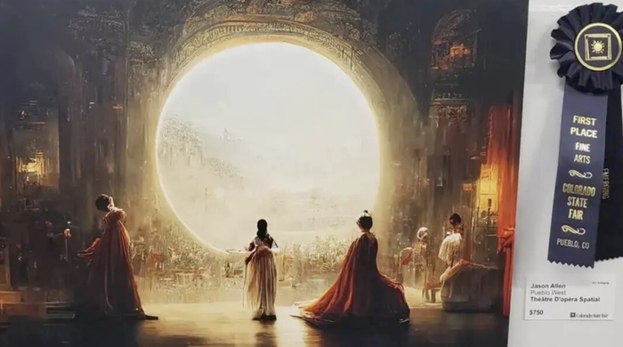 Midjourney生成的《太空歌剧院》