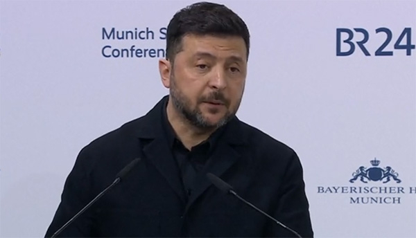 乌克兰总统泽连斯基 视频截图