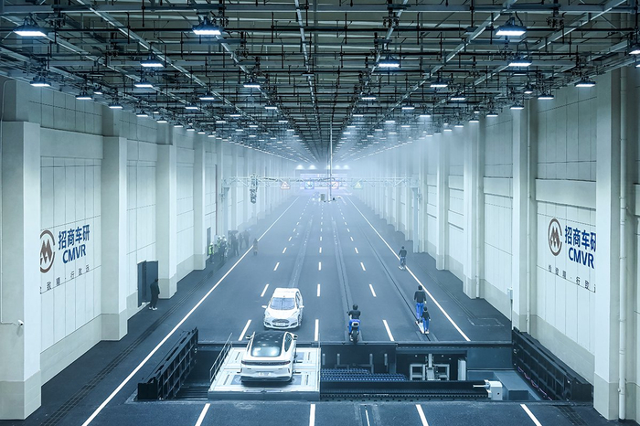 招商局集团旗下招商检测所属智能驾驶实验室。