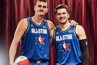 往板凳一躺！约基奇+东契奇全明星合计出战10分钟 怒砍“三双”