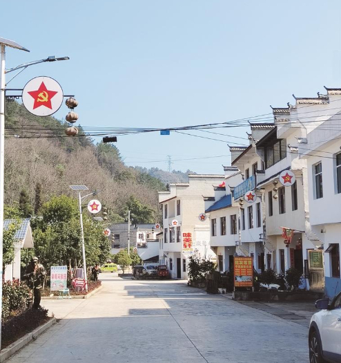 二月十五日，贵州黔南龙里县观音村乡村新貌。本报记者陈冠合摄/光明图片