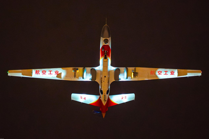 晚会现场的“翼龙”无人机