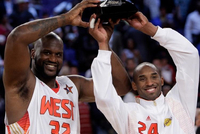 昔日OK组合！2009年的今天：科比与奥尼尔携手获得全明星赛MVP