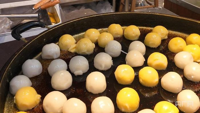 东北黏豆包（央广网实习记者张若桐  摄）