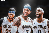 考辛斯：曾想招募甜瓜在鹈鹕组三巨头 若成了2018年也许能夺冠