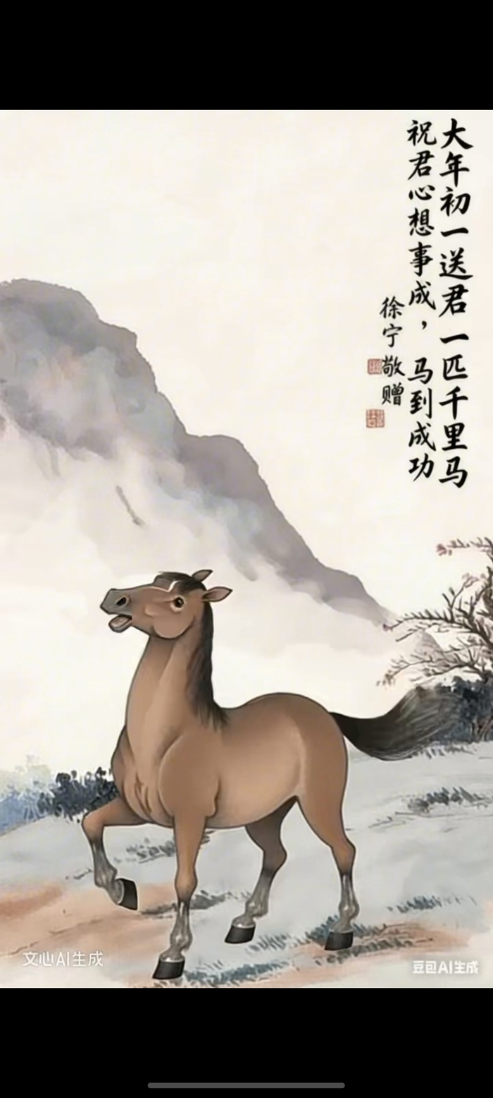 AI拜年视频截图