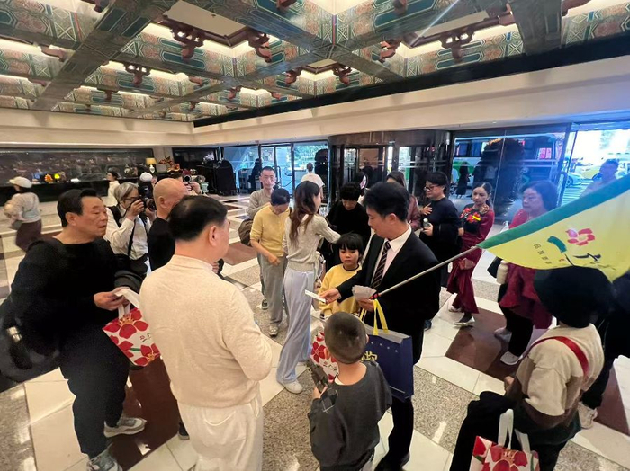 “‘来粤’广州佛山5天定制”行程团。魏彤/摄