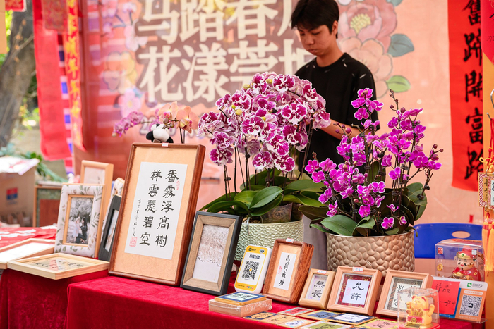 “东莞记忆”街区迎春花市年味足