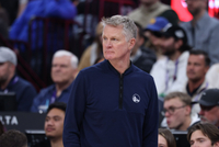 库里缺席！科尔：要加快节奏保护好球 冲抢篮板争取二次进攻机会