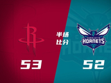 半场战报-火箭领先黄蜂1分 杜兰特16+5 申京7中2