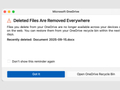 微软更新 Mac 版 OneDrive 26.017：启用原生对话框、重塑活动中心