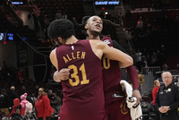 阿伦说搭档哈登很开心？哈斯勒姆：他之前不是也这么说加兰的吗？