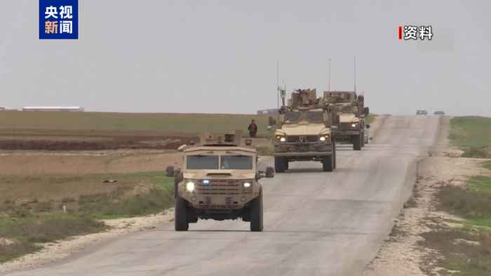 △驻叙美军部队（资料图）