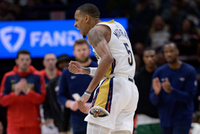 队记：鹈鹕计划让德章泰·穆雷在周三对阵勇士的比赛中复出！