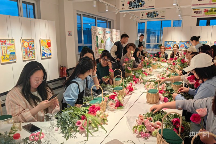沈阳开展丰富多彩的文化活动，提升青年的归属感与幸福感（央广网发  沈阳市沈北新区委宣传部供图）