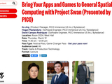 pico 将于 GDC 大会亮相“Project Swan”XR 头显，主打轻薄设计与自研芯片