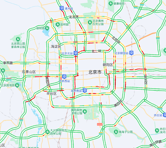 2月24日早高峰图 