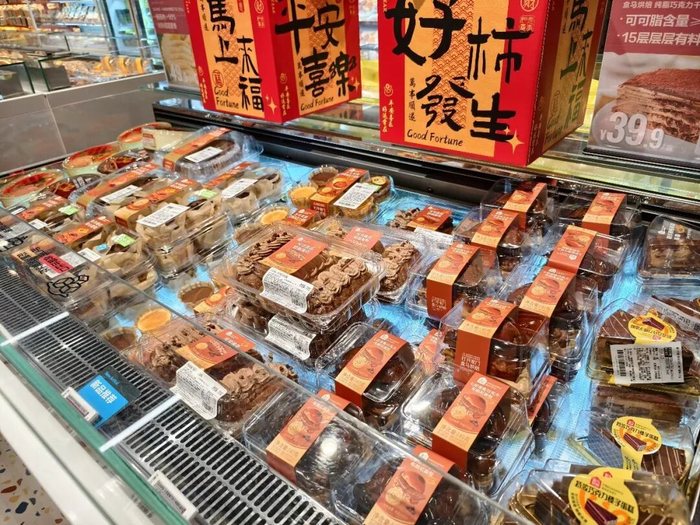 北京盒马某门店的烘焙区 图/受访者提供