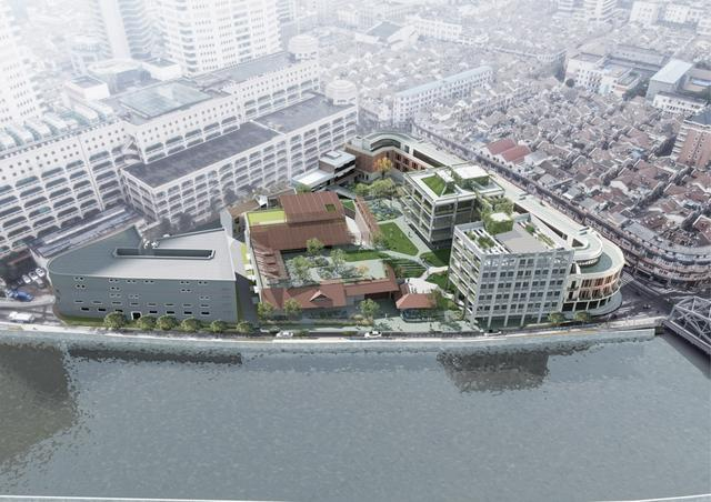 黄浦区南京东路街道135地块项目效果图。采访对象供图