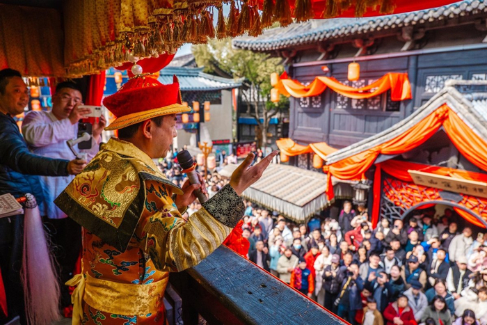 象山影视城供图。
