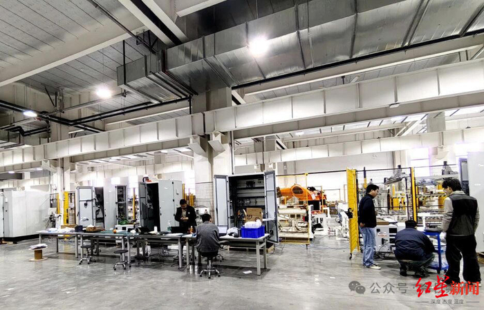 ▲企业正热火朝天地生产