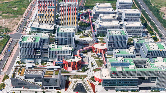 图为位于哈尔滨新区的深哈产业园区。新华社记者　王松　摄