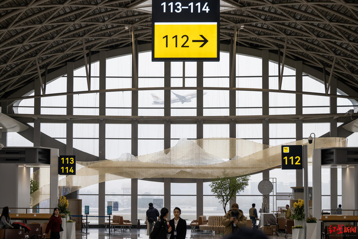 ▲双流国际机场