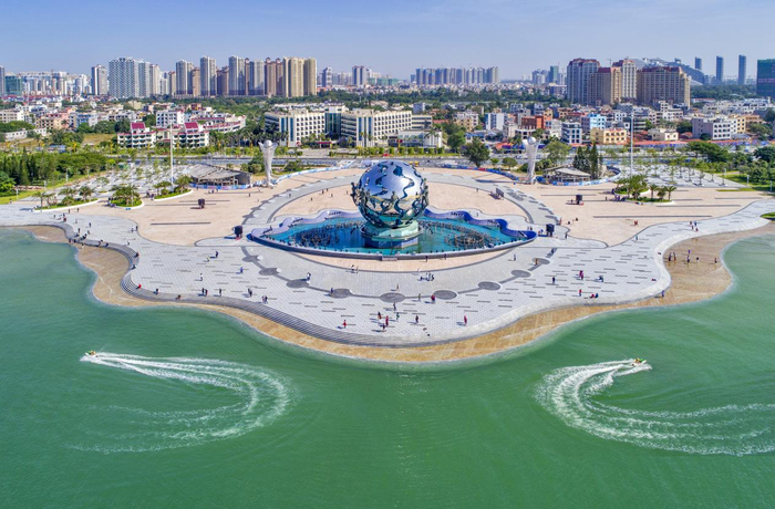 北海银滩（央广网发  北海市融媒体中心供图）