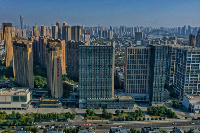 环同济大健康科技产业园（央广网发  詹燕  摄）