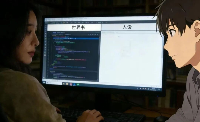 生活在不同的次元里&nbsp;|&nbsp;AI制圖