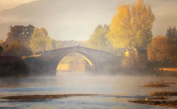 沙溪古镇玉津桥 大理州委宣传部 供图