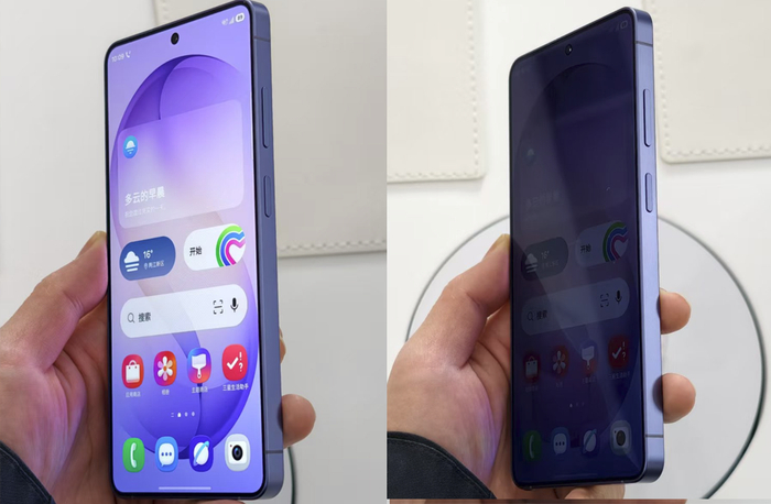 ▲防窥功能开启效果对比