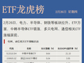 【ETF龙虎榜】换手率高达125.76%，这只ETF逼近涨停