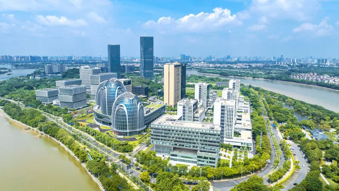 ▲广州国际生物岛