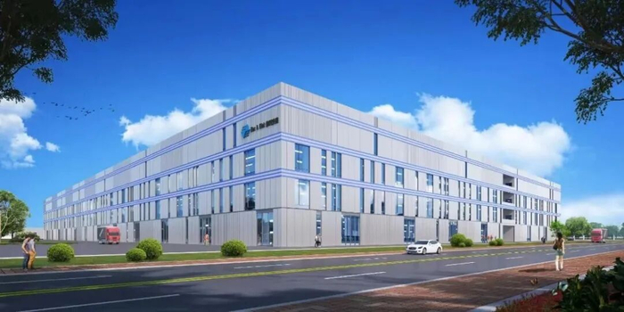 建滔（开平）新一代信息技术产业园项目效果图。