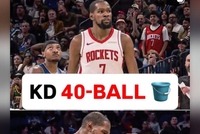 小号事件主人公！小贾巴里和申京分别转发了杜兰特的40分海报