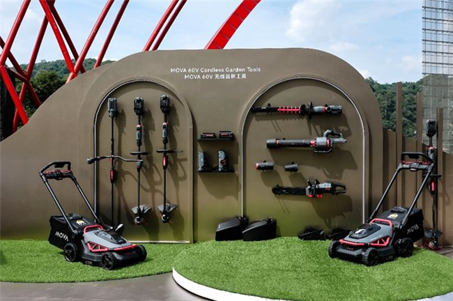 图注：60V锂电园林工具产品展示
