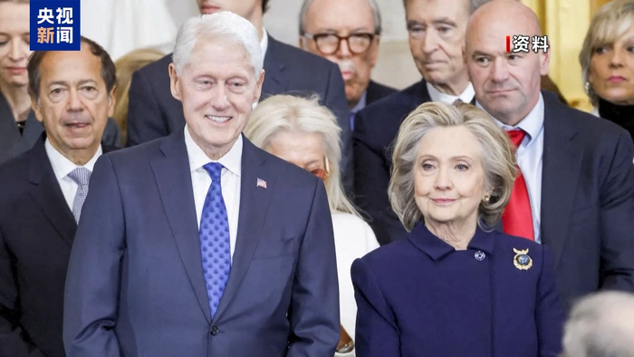 △克林頓夫婦（資料圖）