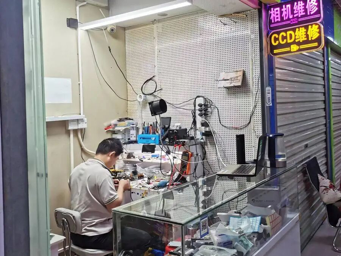 △在深圳华强北有多家CCD相机维修店