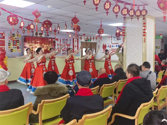 平凉市老年养护院春节文艺汇演