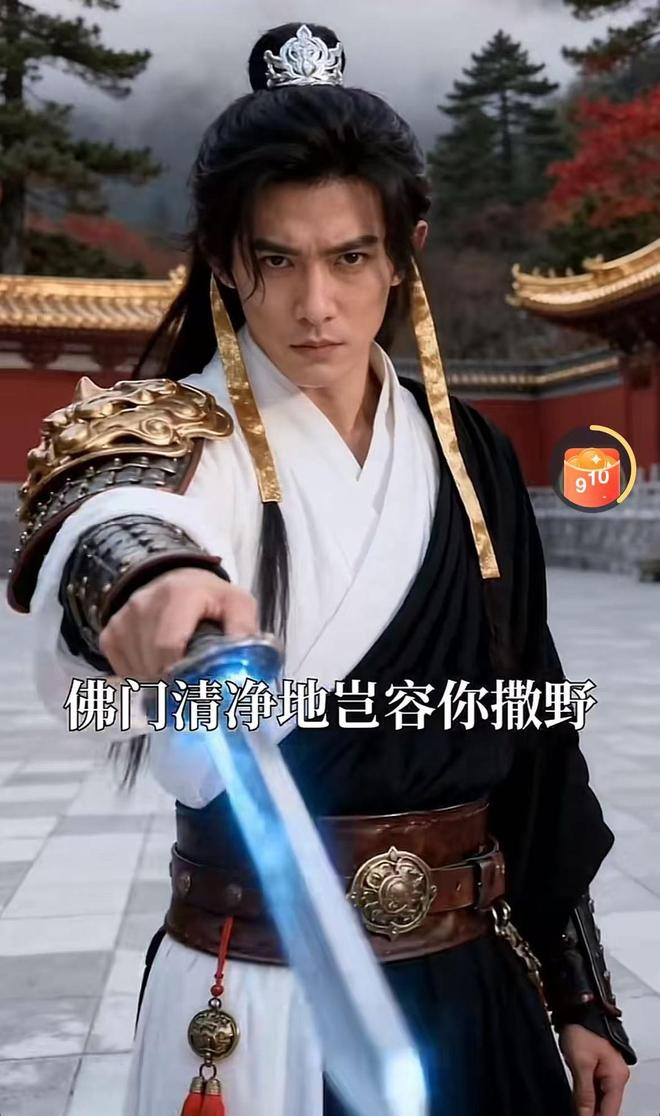 截图自《斩仙台AI真人版》