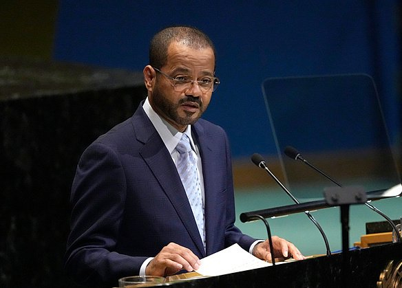 △阿曼外交大臣巴德尔（资料图）