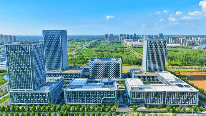 运河新城安徽智能软件园（三期） （陈三虎 摄）