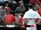 又是在马尼拉！中国男篮攻防迷失 三节落后中国台北6分