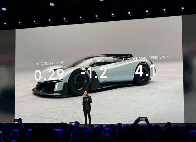 ▲小米Vision GT空气动力学表现