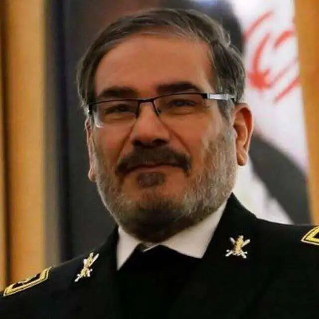 △伊朗国防委员会秘书沙姆哈尼（资料图）