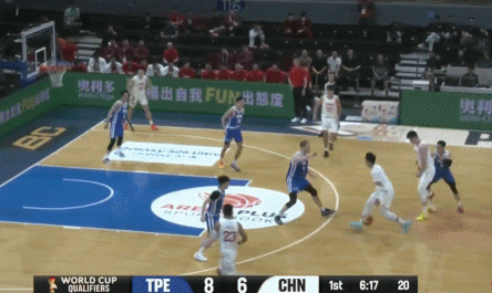 人到球到！赵睿送妙传 胡金秋接球顺下再拿2分