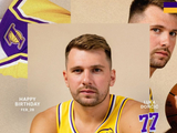 🎂2月的最后一天！湖人晒海报祝东契奇27岁生日快乐！！