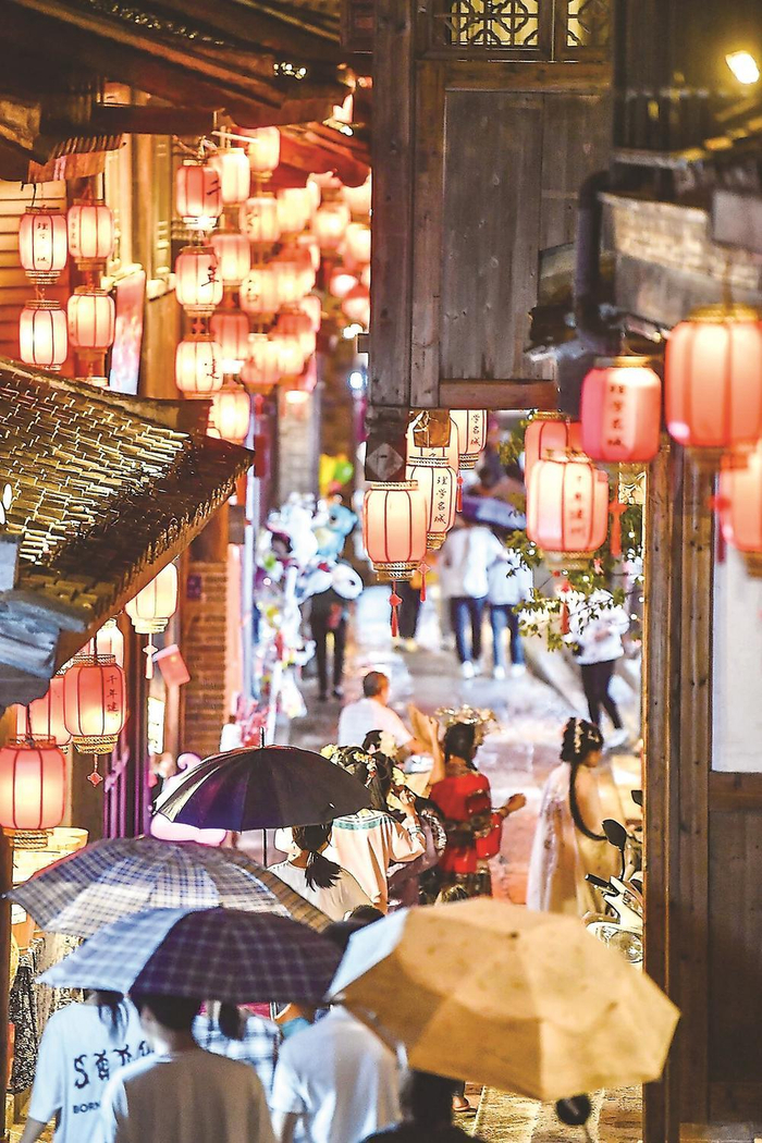 铁井栏—紫芝街历史文化街区。吴震 摄
